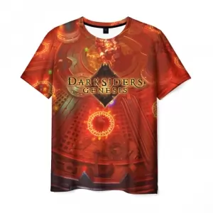 Men’s t-shirt brown scene Darksiders design Idolstore - Merchandise and Collectibles Merchandise, Toys and Collectibles 2