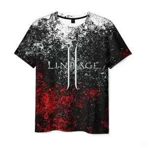 Men’s t-shirt black LineAge label image merch Idolstore - Merchandise and Collectibles Merchandise, Toys and Collectibles 2
