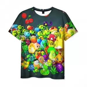 Men’s t-shirt characters Plants vs Zombies merch design Idolstore - Merchandise and Collectibles Merchandise, Toys and Collectibles 2
