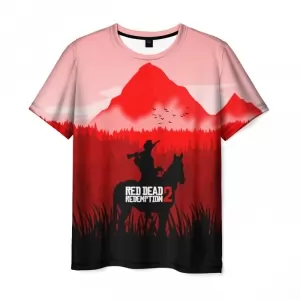 Men’s t-shirt RDR footage print grapginc Idolstore - Merchandise and Collectibles Merchandise, Toys and Collectibles 2