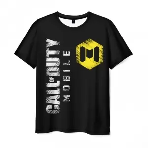 Men’s t-shirt game Call of Duty black title label Idolstore - Merchandise and Collectibles Merchandise, Toys and Collectibles 2
