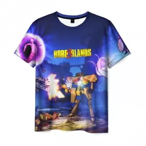 Men’s t-shirt footage print Borderlands merch Idolstore - Merchandise and Collectibles Merchandise, Toys and Collectibles 2