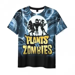 Men’s t-shirt merchandise design Plants vs Zombies Idolstore - Merchandise and Collectibles Merchandise, Toys and Collectibles 2