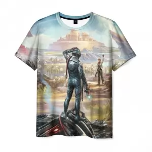 Men’s t-shirt scene print The Outer Worlds clothes Idolstore - Merchandise and Collectibles Merchandise, Toys and Collectibles 2