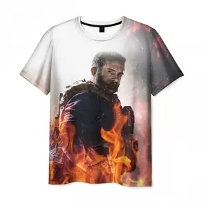 Men’s t-shirt hero fire white Call Of Duty Idolstore - Merchandise and Collectibles Merchandise, Toys and Collectibles 2