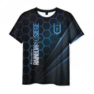 Men’s t-shirt Rainbow Six Siege black apparel Idolstore - Merchandise and Collectibles Merchandise, Toys and Collectibles 2