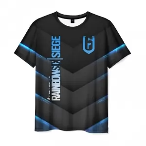 Men’s t-shirt black image Rainbow Six Siege Idolstore - Merchandise and Collectibles Merchandise, Toys and Collectibles 2