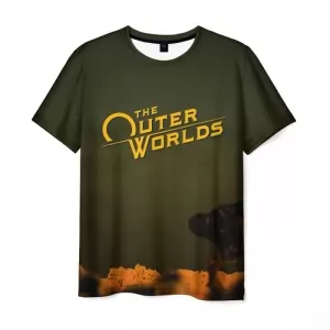 Men’s t-shirt The Outer Worlds print clothes Idolstore - Merchandise and Collectibles Merchandise, Toys and Collectibles 2