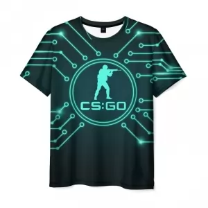 Men’s t-shirt print Counter Strike apparel merch Idolstore - Merchandise and Collectibles Merchandise, Toys and Collectibles 2