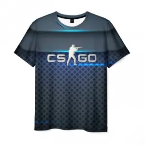 Men’s t-shirt Counter Strike print merch design Idolstore - Merchandise and Collectibles Merchandise, Toys and Collectibles 2