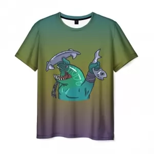 Men’s t-shirt leviafan Tidehunter Dota green Idolstore - Merchandise and Collectibles Merchandise, Toys and Collectibles 2