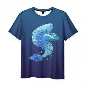 Men’s t-shirt morflink Dota print blue Idolstore - Merchandise and Collectibles Merchandise, Toys and Collectibles 2
