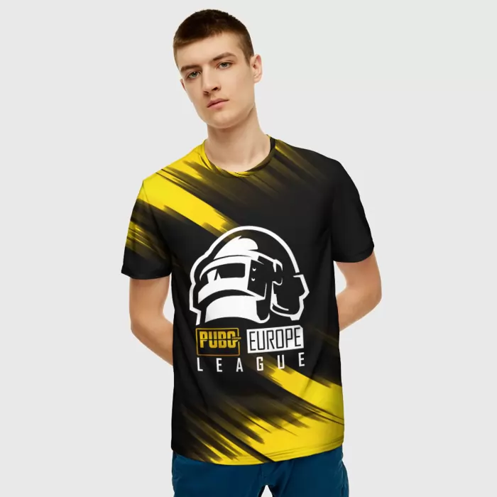 Men's T-shirt Flame Print Game LineAge Design - Idolstore