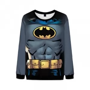 Batman Costume Sweatshirt Torso Print Idolstore - Merchandise and Collectibles Merchandise, Toys and Collectibles 2