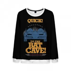 To The Bat Cave! Sweatshirt Batman Retro styled Idolstore - Merchandise and Collectibles Merchandise, Toys and Collectibles 2