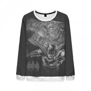 Batman 80th anniversary Sweatshirt Grey Sweater Idolstore - Merchandise and Collectibles Merchandise, Toys and Collectibles 2
