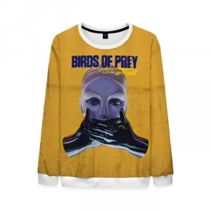 Mens Sweatshirt Birds of Prey Black mask Idolstore - Merchandise and Collectibles Merchandise, Toys and Collectibles 2