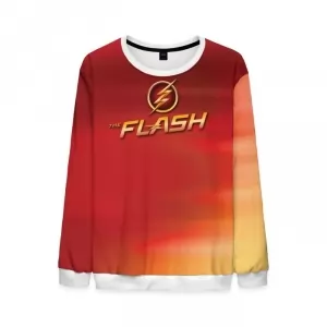 The Flash TV Show Sweatshirt Logo Red Orange Idolstore - Merchandise and Collectibles Merchandise, Toys and Collectibles 2