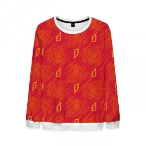 Shazam Sweatshirt DCU Pattern Red Sweater Idolstore - Merchandise and Collectibles Merchandise, Toys and Collectibles 2