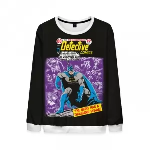 Batman Nightmare Sweatshirt Black Sweater DCU Idolstore - Merchandise and Collectibles Merchandise, Toys and Collectibles 2