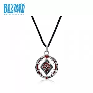 Horde Pendant Crest Spinning necklace Wow Idolstore - Merchandise and Collectibles Merchandise, Toys and Collectibles 2