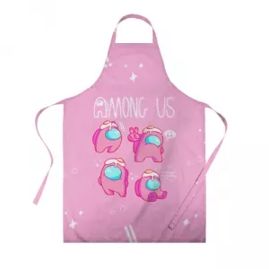 Buy pink apron among us egg head - product collection
