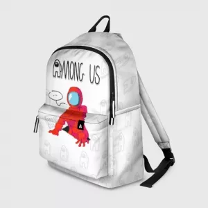 Buy red crewmate backpack among us - product collection