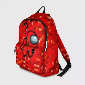 Buy red pixel backpack among us 8bit - product collection