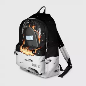 Buy black backpack among us fire - product collection