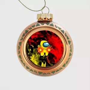 Fire mage Glass christmas bauble   Among us Flames Idolstore - Merchandise and Collectibles Merchandise, Toys and Collectibles 2