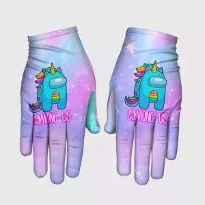 Buy among us gloves rainbow unicorn - product collection