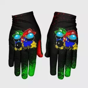 Gloves Among Us Mario Luigi Idolstore - Merchandise and Collectibles Merchandise, Toys and Collectibles 2
