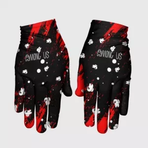 Buy gloves among us blood black - product collection