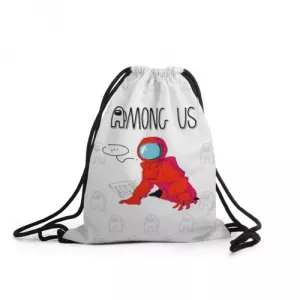 Red crewmate Sack backpack Among Us Idolstore - Merchandise and Collectibles Merchandise, Toys and Collectibles 2