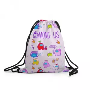 Buy pattern sack backpack among us crewmates - product collection