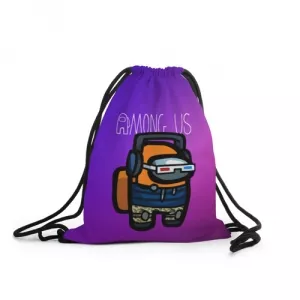 Gradient Sack backpack Among Us Purple Idolstore - Merchandise and Collectibles Merchandise, Toys and Collectibles 2