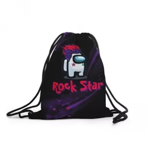 Among Us Rock Star Sack backpack Idolstore - Merchandise and Collectibles Merchandise, Toys and Collectibles 2
