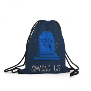 Buy sack backpack among us grave epitaph wasn't me - product collection