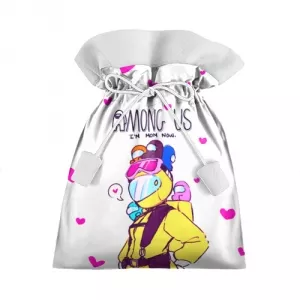 Buy mom now gift bag among us white heart emoji - product collection