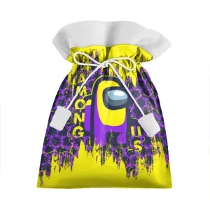 Purple Gift bag Among us Yellow Idolstore - Merchandise and Collectibles Merchandise, Toys and Collectibles 2