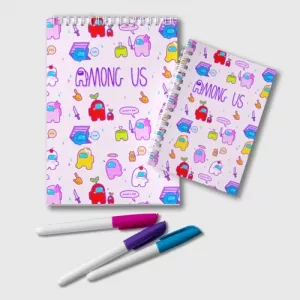 Buy pattern notepad among us crewmates - product collection