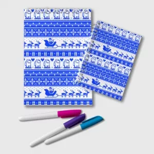 Buy notepad among us christmas pattern - product collection