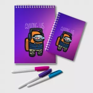Gradient Notepad Among Us  Purple Idolstore - Merchandise and Collectibles Merchandise, Toys and Collectibles 2
