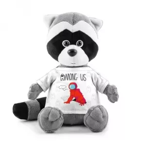 Buy red crewmate plush raccoon among us - product collection