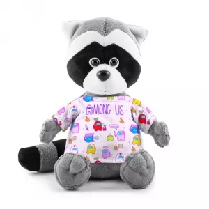 Buy pattern plush raccoon among us crewmates - product collection