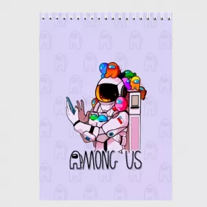 Buy spaceman sketchbook among us crewmates - product collection