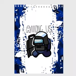 Buy sketchbook swat among us white blue - product collection