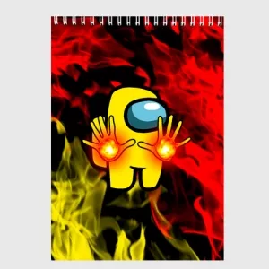 Buy fire mage sketchbook among us flames - product collection