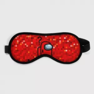 Buy red pixel sleep mask among us 8bit - product collection