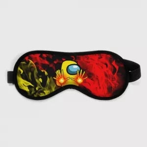 Fire mage Sleep mask   Among us Flames Idolstore - Merchandise and Collectibles Merchandise, Toys and Collectibles 2
